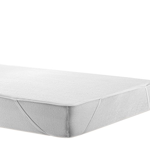 VELFONT – Matratzenschoner Aloe Vera, wasserdicht und atmungsaktiv und mit 4 Gummibändern – verfügbar in verschiedenen Größen – 180×190/200cm - 5