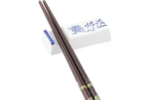 HOLST PORZELLAN 'Holst Porcelana qhc 302 Cubiertos Plana 8 x 3 cm Qing Hua Ci, Color Blanco/Azul, 7.5 x 3 x 1.5 cm