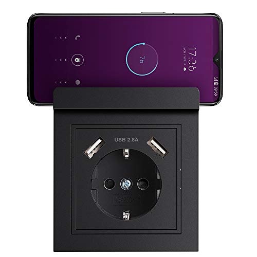 Enchufe Pared Usb Carga Todos Tus Dispositivos A La Vez