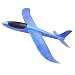 Produktbild Dolity Wurf Segelflugzeug Glider Flugzeug Spielzeug für Kinder Spielplatz Garten Camping Spielen Spaß - 48 x 49 cm - Blau