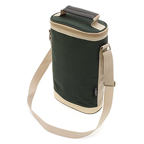The Greenfield Collection WP001H Duo Weinkühltasche, grün - 3