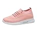 Produktbild SuperSU Damen Sneaker Sommer Damen Bequeme Mesh Spleiß Frenulum Weiche Socken Schuhe,Student Anti Rutsch Sports Laufschuhe Strandschuhe Arbeitsschuhe Turnschuhe Freizeitschuhe