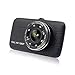 Price comparison product image Nianzhiqian Dash Cam, 4 inch HD 1080P Screen Driving Recorder Starlight Night Vision Double-lens On-board Driving DVR Night Vision Compensation Lamp, 170° Wide Angle, Loop Recording, Motion Detection