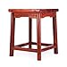 Produktbild SjYsXm-duschhocker Palisander-Quadrat-Schemel-Rotholz-Tisch-Schemel-kleine Wohnung Hauptspeisehocker-Erwachsen-Schemel Hölzerner Rutschfester Bad-Schemel (größe : 30 * 30 * 36cm)