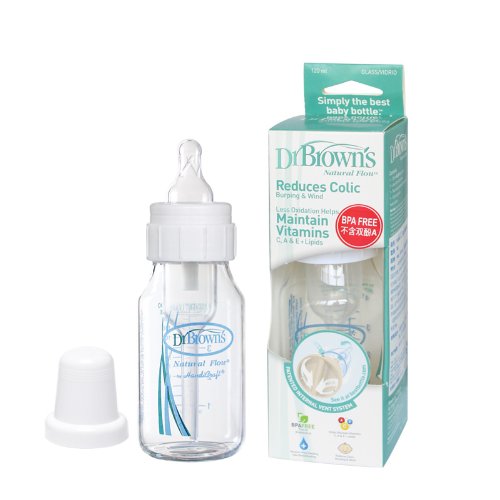 Dr Brown's Glass 125ml/4.4oz Single Bottle
