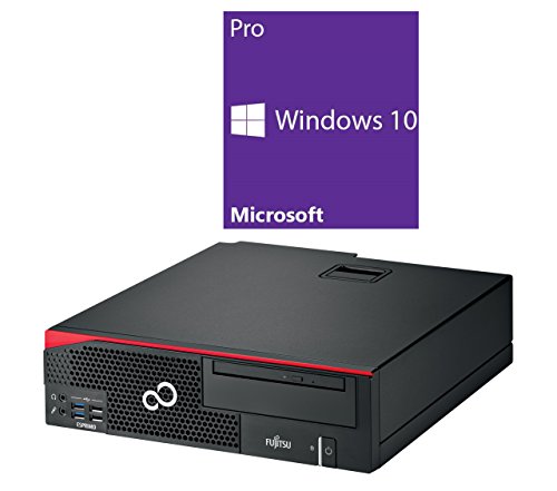 Refurbished Office PC | Fujitsu D556 | Intel Pentium G4400 @ 3,3 GHz | 4GB DDR3 RAM | 1TB SSHD | DVD-Brenner | Windows 10 Pro vorinstalliert (Zertifiziert und Generalüberholt)