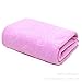 Produktbild Haoming Department store Coral Velvet Badetuch Nanofasertuch schnelltrocknend, Hellviolett, 70 * 140