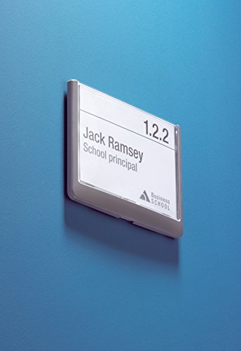 Durable 486137 Türschild Click Sign, 149 x 105, 5 mm, graphit - 8