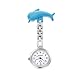 Produktbild Hrph Dolphins-Quarz-Uhr-Krankenschwester-Legierung Mode Armbanduhr Smiley Krankenschwester Tischuhren