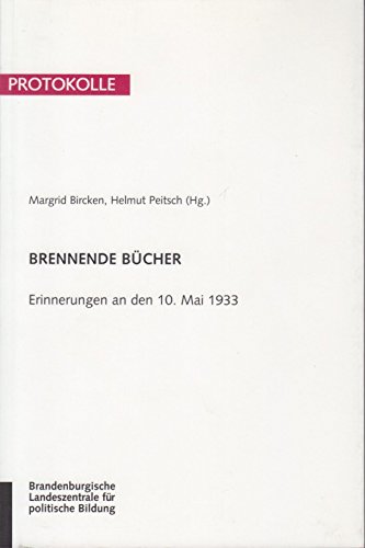 Brennende Bücher: Erinnerung an den 10. Mai 1933