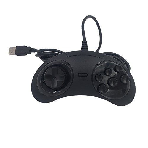 Preisvergleich Produktbild TRIXES 6 Button 90er Jahre Retro USB-PC-Gaming-Controller Gamepad