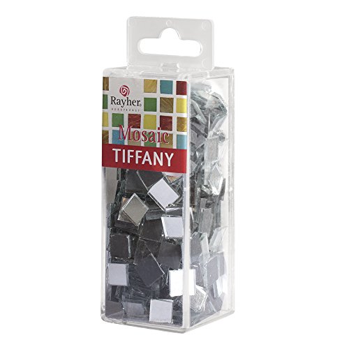 Rayher 1450600 Spiegelmosaiksteine, 1 cm, SB-Box ca. 380 Stück / 200g - 2