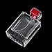 100ml Perfume Spray Bottle Rectangle Atomizer Refillable Travel Gift - Red, 3XL
