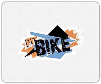 Pitbike Print Logo Rectangle Mouse Pad