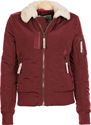 Preisvergleich Produktbild Alpha Industries Injector III Damen Jacke Burgunderrot S