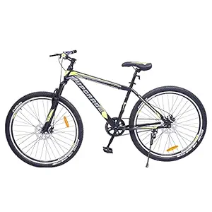 UPGRADE Cycle Fluid 1.7 with Dual Disc Brake, Front Suspension and Single Speed Cycle I Ideal for: Adults I Frame Size: 18