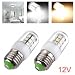 Produktbild E27 LED Bulbs 12V 3W 27 SMD 5050 White/Warm White Corn Light - Color#White