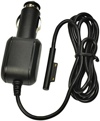 Yihya DC 12-24V 2.58A Car Repalcement Charger Power Supply Charging Adapter for Microsoft Surface Pro 3 - black
