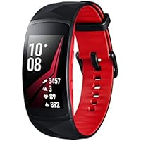 Samsung Gear Fit 2 Pro - Pulsera de Fitness DE 1.5'' (4 GB, 1 GHz, 0.5 GB RAM, Tizen), Resistente al Agua, Color Rojo