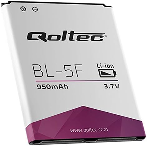 Qoltec 52029. BL-5 °F Battery For Nokia BL-5 °F N95, N93i, E65