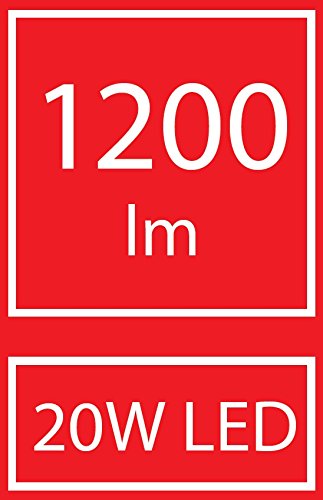 Smartwares LED Fluter mit Bewegungsmelder, LED Sicherheitsleuchte, 20 w, 1200 lm, SL1-A20-B - 3