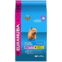 Eukanuba Premium Hundefutter für ältere Hunde kleiner Rassen ab 7 Jahre, Trockenfutter mit Huhn (1x3 kg)