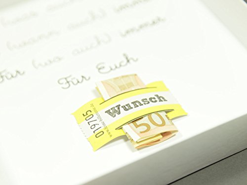 Geldgeschenk Verpackung für Hochzeit „Für immer“, Hochzeitsgeschenk, Geschenk Hochzeit - 4