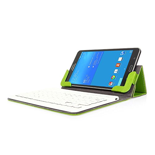 Bluetooth Tastatur Deutsches QWERTZ Layout CoastaClould Bluetooth Tastatur Deutsches Layout mit Schutzhülle Breite zwichen 19~21cm-Kompatibel für iOS/Android/Windows – Geeignet für Galaxy Tab 7.0/Galaxy Tab 7.0 Plus/Galaxy Tab2 7.0″/Galaxy Tab3 7.0″/Galaxy Tab3 Kids 7.0/Galaxy Tab3 8.0″/Galaxy Tab3 Lite/Galaxy Tab4 8.0″/Galaxy Tab S2 8.0/Galaxy Tab S3 - 4