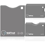 WallTrust® protectoras de tarjetas RFID NFC | Protección * Aprobado TÜV Alemán *