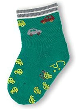 Sterntaler Baby Krabbelsöckchen, ABS-Socken, Vollplüsch, Auto, Junge