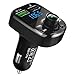 Produktbild Bluetooth FM Transmitter Auto mit QC3.0 USB Ladegerät, SONRU Wireless KFZ Radio Audio Adapter MP3 Player Kit, 2 USB Anschluss, A2DP Crystal Sound, Unterstützen Sie TF Card & U Disk Play
