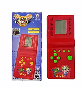 Handheld Brick Game for Kids. 9999 in 1 Video Game. Video Game for Birthday Return Gift, Rakshabandhan Gift. (Colour May Vary)