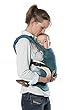 Babytrage manduca First 2018 > Petrol < Optimierte 3-Punkt-Sicherheitsschnalle I Bauchtrage, Hüft- und Rückentrage I Weicher Canvas (Hanf & Biobaumwolle) Für Kinder und Baby ab 3,5kg - 20kg, ocean by Wickelkinder GmbH, Marburg