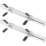 💪 HIGHLIGHTS - fester und rutschsicherer Griff durch gerändelte Grifffläche - schneller und unkomplizierter Wechsel der Gewichte durch Schnellspannverschlüsse