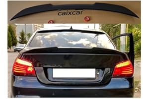 CAIXCAR Aileron arrière Série 5 E60 de 2003 à 2010 Style M4 Perfomance Noir Brillant Spoiler