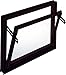 Produktbild ACO 90x60cm Nebenraumfenster Kippfenster Isofenster Fenster braun Kellerfenster