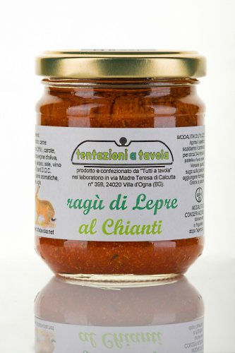 Ragu' di Lepre con Chianti D.O.C. - 190g