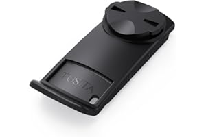 TUSITA Bicicleta Soporte Adaptador Compatible con Garmin Handheld GPS, Clip de Espalda a Cuarto de Vuelta