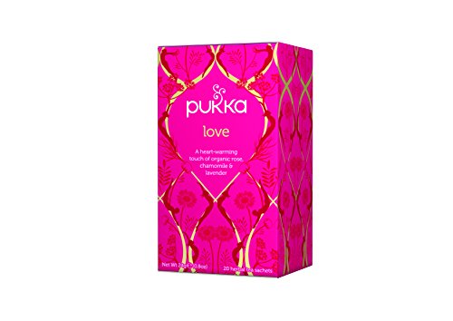 Pukka Tea Organic Love Sachet, 24g (Pack of 20)