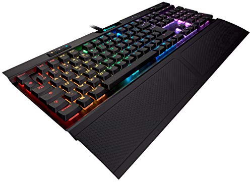Corsair K70 RGB MK.2 Low Profile Rapidfire Clavier Mécanique Gaming (Cherry MX Speed: Rapide et tr