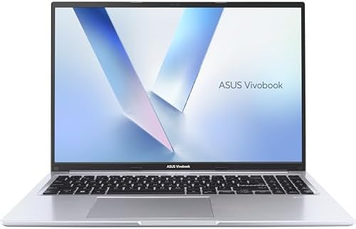 ASUS Vivobook 16 F1605VA, Notebook con display 16" Anti-glare, 60Hz,Intel® Core™ 9 Processor 270H,RAM 16GB, 1TB SSD, WIN11 Home, Argento