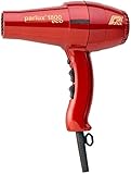 Gran durabilidad Parlux Hair Dryer 1800 - Secador de pelo, color rojo