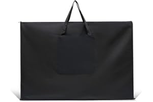 SJTJSPX A1 Sac de Transport pour Planche à Dessin Étanche Sac Portfolio Protection Dossiers Sac de Rangement en Toile Poignée Portable Sac de Peinture Crayons Croquis Fournitures d'art Fourre Tout