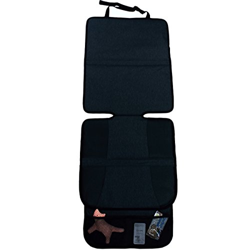 SET (2 Stück) Auto Sitzauflage / Unterlage für Kindersitz / Sitzerhöhung / Babyschale KUNSTLEDER - 2
