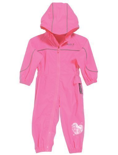 Preisvergleich Produktbild Regatta wasserdichter und leichtgewichtiger Kinder Regenanzug, Lippenstift Pink, Gr.104 / 110