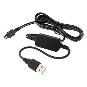 Replacement AC-L200 USB Power Adapter Charger Cable Cord for Sony DCRDVD205E,Length: 145mm/5.7inch