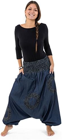 Fantazia Women's Jeans - Blue - Small