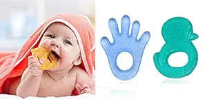 Pelo Baby Teethers for Infant Toddlers Baby Child Set of 2 Combo Pack of 1