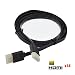 Produktbild Premium HDMI Flach Kabel V1.4 High Speed 1080p goldfull HD 3D TV Blei Schiff aus UK