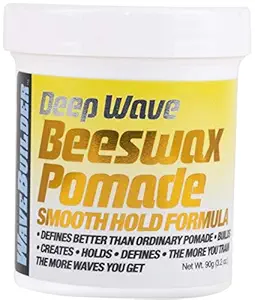 Wave Builder Deep Wax Beeswax Pomade, 3 Ounce